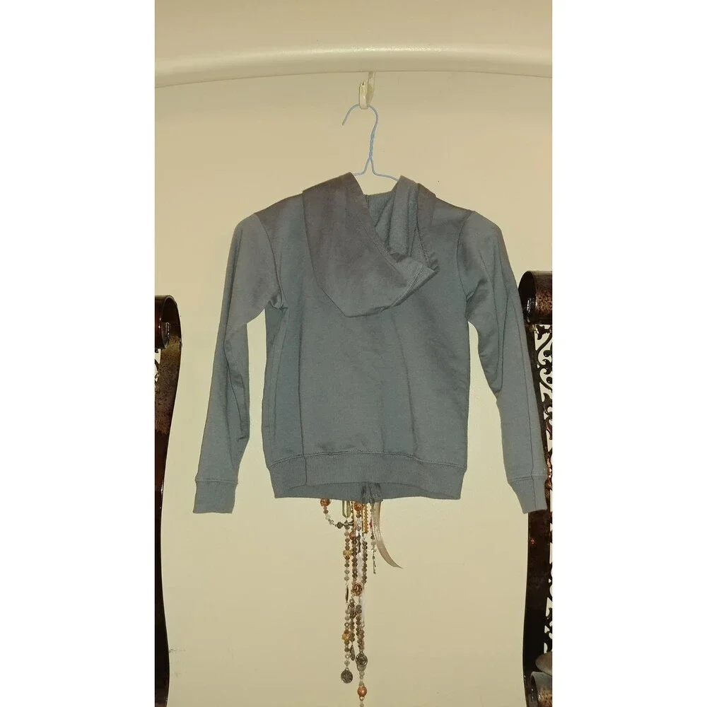 Cute!! 2 girls hoodies size 6, Justice